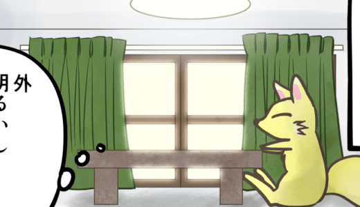 コンてぃにゅ～②太陽と天井灯